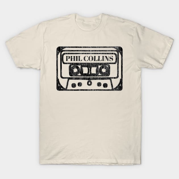 Phil Collins cassette T-Shirt by Scom